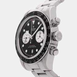 مملوكة مسبقًا ساعة كرونوجراف تودور بلاك باي 79360N 41 مم مستعملة