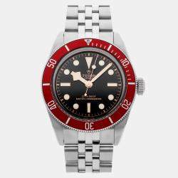 Pre Owned Pre-Owned Tudor Black Bay 7941A1A0RU-0003  Black Automatic Stainless Steel Men's Wristwatch 41 mm