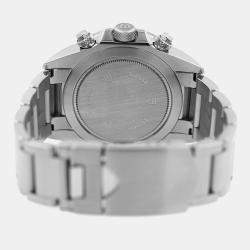 Pre Owned Tudor Heritage Chronograph 70330N Automatic Black Stainless Steel Men's Wristwatch 42 mm