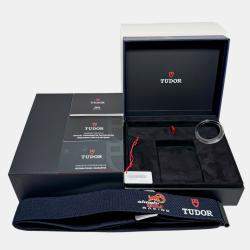 Pre Owned Pre-Owned Tudor Pelagos FXD Chronograph 25807KN Blue Automatic Composite Men's Wristwatch 43 MM