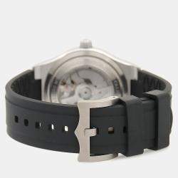 مملوكة مسبقًا Tudor North Flag 91210 Automatic Black Stainless Steel Men's Wristwatch 40mm