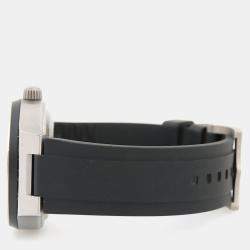 مملوكة مسبقًا Tudor North Flag 91210 Automatic Black Stainless Steel Men's Wristwatch 40mm