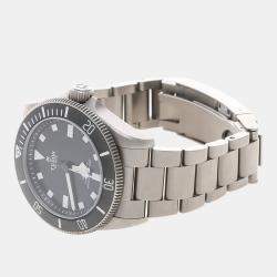 مملوكة مسبقًا Tudor Pelagos 25407N Automatic Black Titanium Men's Wristwatch 39mm