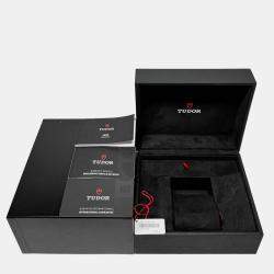 Pre Owned ساعة يد رجالية تيودور بلاك باي فيفتي-إيت 79012M مزودة سابقاً