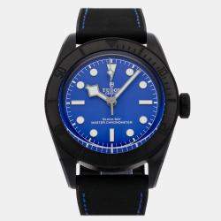 Pre Owned Pre-Owned Tudor Black Bay M79210CNU-0007 Blue Automatic Ceramic Men's Wristwatch 41 MM