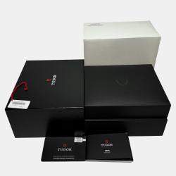 Pre Owned Pre-Owned Tudor Black Bay Chronograph 79360N White Automatic Stainless Steel Men's Wristwatch 41 MM