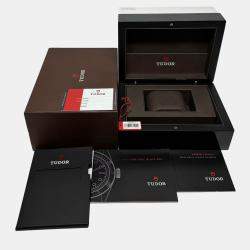 مملوكة مسبقًا Pre-Owned Tudor Heritage Black Bay M79220B Black Automatic Stainless Steel Men's Wristwatch 41 MM