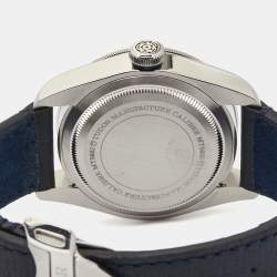 Tudor Black Stainless Steel Leather Black Bay M79230B-0002 Men's Wristwatch 41 mm