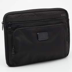 TUMI Black Nylon Laptop Sleeve