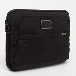 Tumi Black Nylon Medium  Alpha3 Laptop Cover