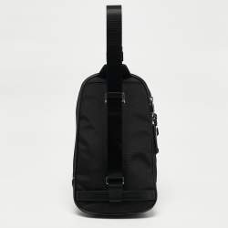 Pre Owned TUMI Black Nylon Martin Sling Bag