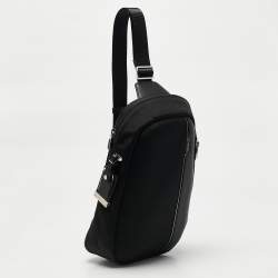 Pre Owned TUMI Black Nylon Martin Sling Bag