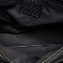 Pre Owned Tumi Black Leather Irving Slim Briefcase