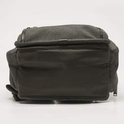 TUMI Dark Grey/Brown Nylon Alpha 3 Brief Backpack