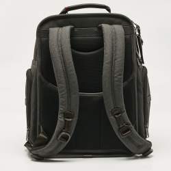 TUMI Dark Grey/Brown Nylon Alpha 3 Brief Backpack