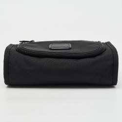 TUMI Black Ballistic Nylon Pouch Travel Kit