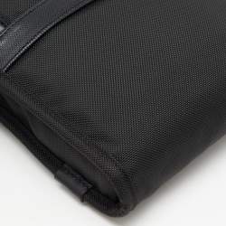 TUMI Black Ballistic Nylon Alpha 2 Small Pocket Messenger Bag