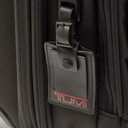 Pre Owned حقيبة مستندات تومي ألفا 3 ديلوكس نايلون أسود بأربع عجلات