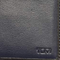 Pre Owned TUMI Multi Window Black Leather Card Holder