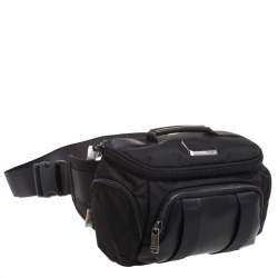 Tumi Black Nylon and Leather Newport Utility Belt Pouch