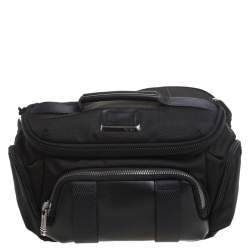 Tumi Black Nylon and Leather Newport Utility Belt Pouch