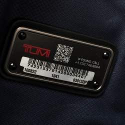 Pre Owned TUMI Black Leather Stratton Crossbody Bag