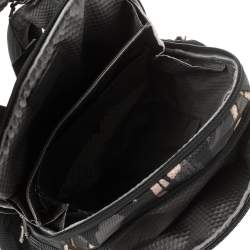 Pre Owned TUMI Camouflage Nylon and Leather Alpha Bravo Nellis Backpack