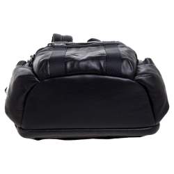 Pre Owned TUMI Black Leather Alpha Bravo Nellis Backpack