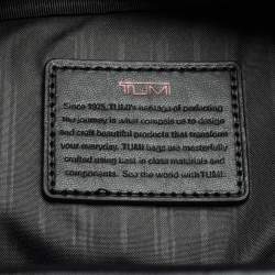 Pre Owned TUMI Black Leather Alpha Bravo T-Pass Expandable Laptop Briefcase