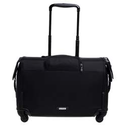 Pre Owned Tumi Black Nylon Gena 2 Carry On 4 Wheel Garment Bag