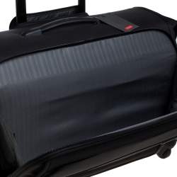 Pre Owned Tumi Black Nylon Gena 2 Carry On 4 Wheel Garment Bag