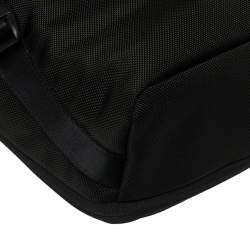 Tumi Black Nylon Alpha Flap Laptop Bag