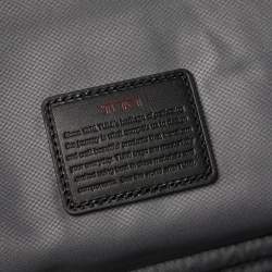 Tumi Black Nylon Alpha Flap Laptop Bag