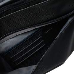 Tumi Black Nylon Alpha Flap Laptop Bag