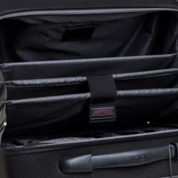 Pre Owned Tumi Black Nylon Gen 4.2 4 Wheel Compact Carry On Luggage