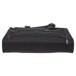 Pre Owned Tumi Black Nylon DFO Slim Deluxe Portfolio Bag