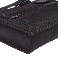 Pre Owned Tumi Black Nylon DFO Slim Deluxe Portfolio Bag