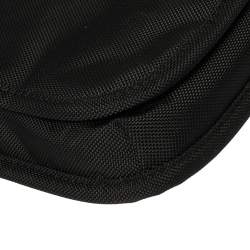 Pre Owned Tumi Black Nylon Small DFO Flap Messenger Bag