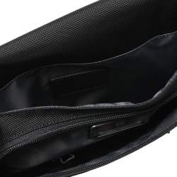 Pre Owned Tumi Black Nylon Small DFO Flap Messenger Bag