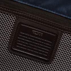 Pre Owned Tumi Grey/Brown PVC Alpha 2 Continental Expandable 4 Wheel Carry On Luggage