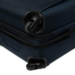 Pre Owned Tumi Navy Blue Nylon Gen 4.2 Short Trip Expandable 4 Wheel Packing Luggage
