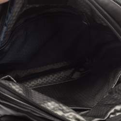 TUMI Black Leather Alpha Bravo Arnold Crossbody Bag