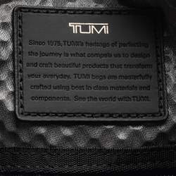 TUMI Black Leather Alpha Bravo Arnold Crossbody Bag