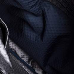 Pre Owned TUMI Black Leather Alpha Bravo Arnold Zip Flap Messenger Bag