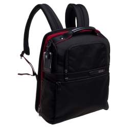 Pre Owned TUMI Black Nylon Gen 4.2 Slim Solutions Brief Backpack