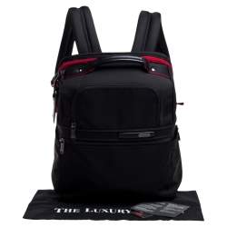 Pre Owned TUMI Black Nylon Gen 4.2 Slim Solutions Brief Backpack