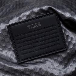 Pre Owned TUMI Black/Metallic Bronze London Roll Top Backpack