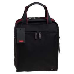 TUMI Black Nylon DFO Utility Expandable Tote
