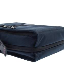Tumi Blue/Black Nylon Utility Tote
