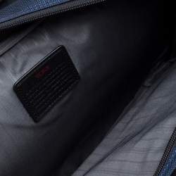 Tumi Blue/Black Nylon Three Way Briefcase Bag